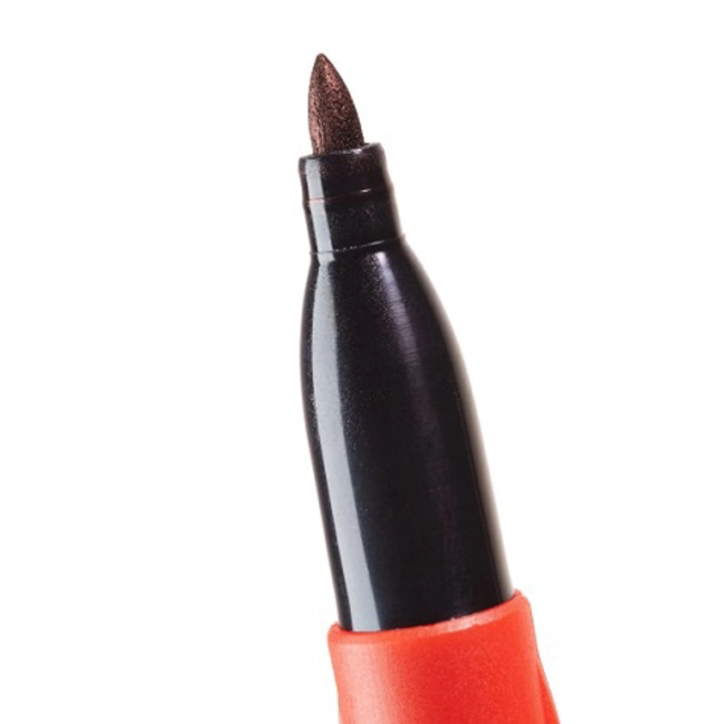 Vendita online Pennarello indelebile Inkzall marker nero punta fine 4 pz